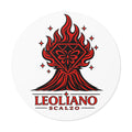 Leoliano Scalzo – Sticker Tondo - Logo Volcano Diamond